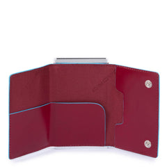 Compact Wallet Per Banconote E Carte Di Credito Rosso Piquadro PP4891B2R/R