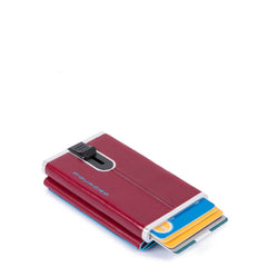 Compact Wallet Per Banconote E Carte Di Credito Rosso Piquadro PP4891B2R/R