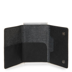 Piquadro Compact wallet per banconote e carte di credito Black Square PP4891B3R/N PIQUADRO PORTAFOGLIO PORTA DOCUMENTI