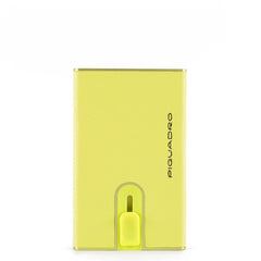 Compact Wallet Per Banconote E Carte Di Credito Giallo Fluo Piquadro PP4891EMR/G