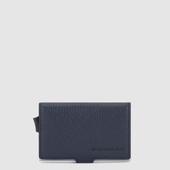 Piquadro PP5649MOSR - Porta Carte Di Credito In Metallo Blu