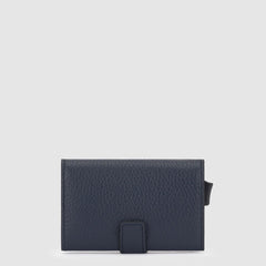 Piquadro PP5649MOSR - Porta Carte Di Credito In Metallo Blu