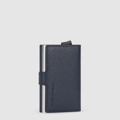 Piquadro PP5649MOSR - Porta Carte Di Credito In Metallo Blu