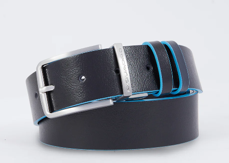 PIQUADRO CU6280B2/NBL CINTURA IN PELLE REVERSE 35 mm