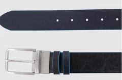 PIQUADRO CU6280B2/NBL CINTURA IN PELLE REVERSE 35 mm