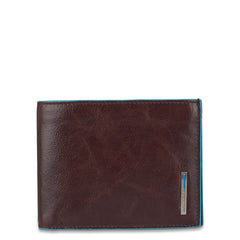 Piquadro Portafoglio Uomo Con 12 Porta Carte Di Credito Mogano PU1241B2R