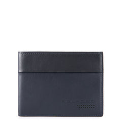 Piquadro Portafoglio Uomo Con Dodici Scomparti Porta Carte Blu PU1241UB00R