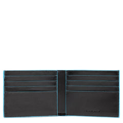 Piquadro Portafoglio Uomo Con Otto Porta Carte Di Credito Nero PU1307B2