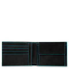 Piquadro Portafoglio Uomo Con Portamonete Nero PU257B2R