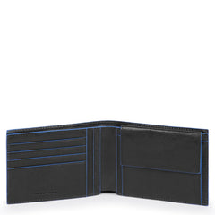 Piquadro Portafoglio Uomo Con Portamonete Nero PU257B2SR
