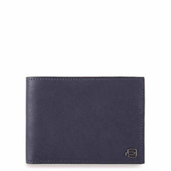 Piquadro Portafoglio Uomo Con Portamonete In Pelle Blu Oceano PU257B3R/BLU4