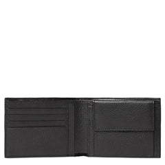 Piquadro Portafoglio Uomo Con Portamonete Nero PU257MO