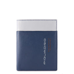 Piquadro Portafoglio Uomo Con Portamonete, Porta Carte Di Blu/grigio PU3244UB00R