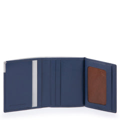 Piquadro Portafoglio Uomo Con Portamonete, Porta Carte Di Blu/grigio PU3244UB00R