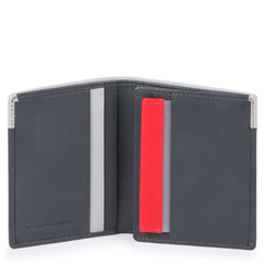 Piquadro Portafoglio Uomo Con Portamonete, Porta Carte Di Grigio/nero PU3244UB00R
