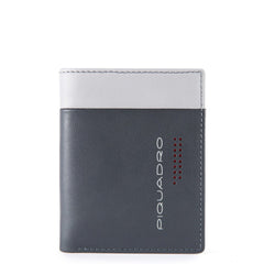 Piquadro Portafoglio Uomo Con Portamonete, Porta Carte Di Grigio/nero PU3244UB00R