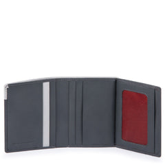 Piquadro Portafoglio Uomo Con Portamonete, Porta Carte Di Grigio/nero PU3244UB00R