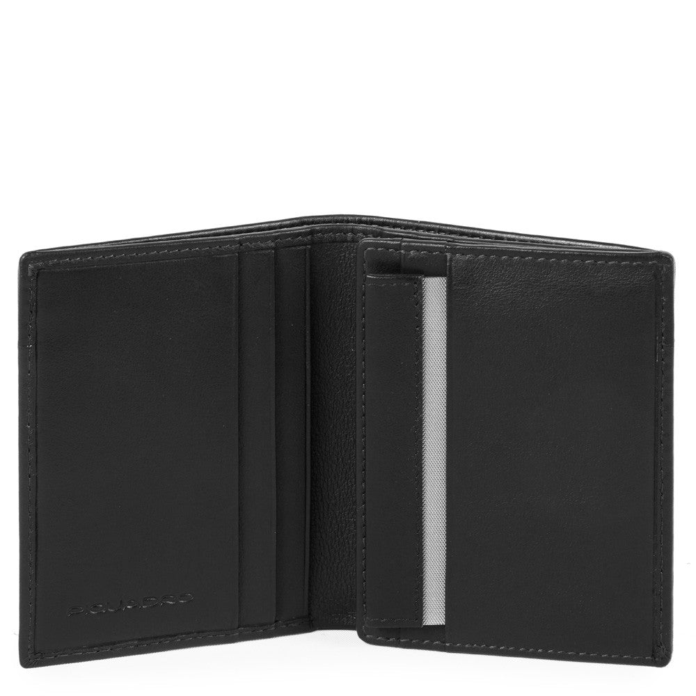 Piquadro Portafoglio Uomo Con Portamonete, Porta Carte Di Nero PU3244UB00R