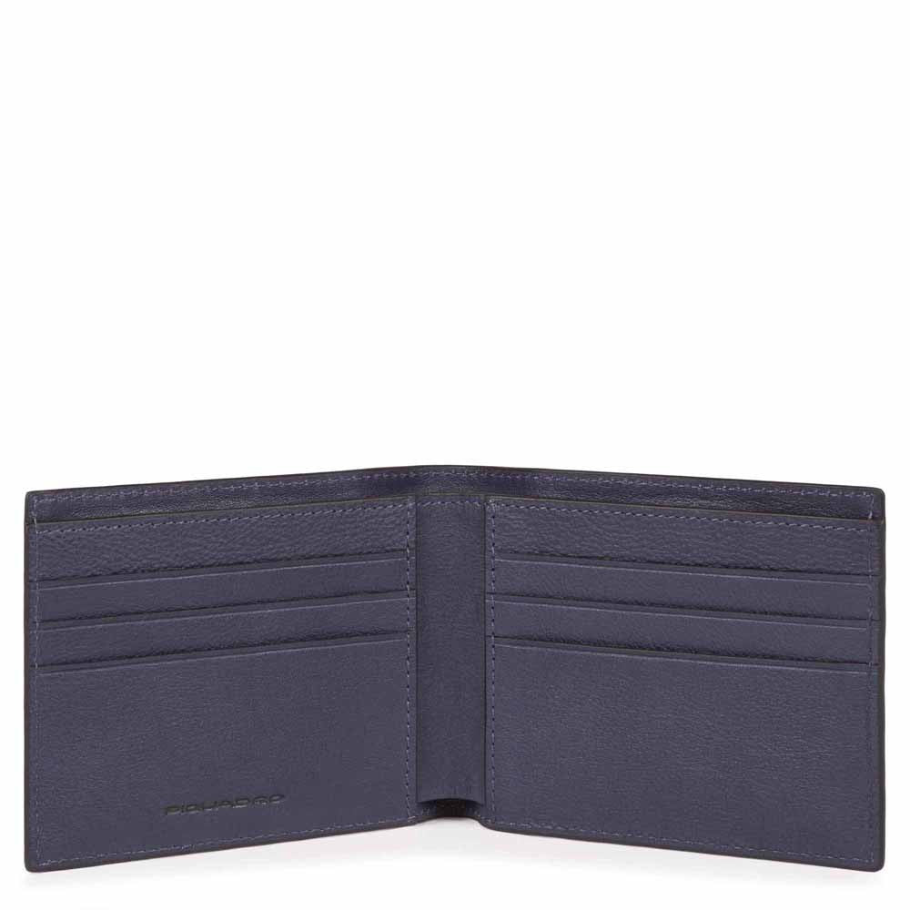 Piquadro Portafoglio Uomo In Pelle Blu Oceano PU3891B3R/BLU4