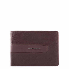 Portafoglio Uomo Con Porta Documenti Rimovibile Melanzana Piquadro PU3891W101R/M