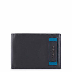 Piquadro Portafoglio Uomo Con Porta Documenti Rimovibile Blu Notte PU3891W103R/BLU