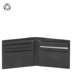 Piquadro Portafoglio Uomo Con Portadocumenti Rimovibile Nero PU3891W98/N
