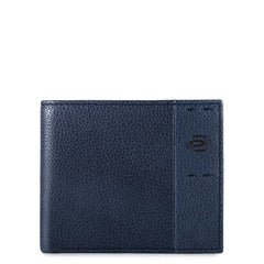 Piquadro Portafoglio Uomo Con Portamonete, Porta Carte Di C Blu Notte PU4188P15S