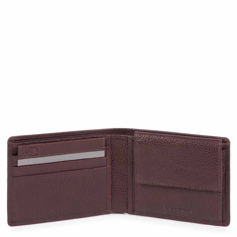 Men’S Wallet In Recycled Fabric Melanzana Piquadro PU4188W101R/M
