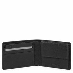 Men’S Wallet In Recycled Fabric Nero Piquadro PU4188W101R/N