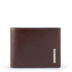 Portafoglio Uomo Sottile Con Portamonete Piquadro Mogano PU4823B2R/MO