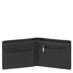 Portafoglio Uomo Sottile Con Porta Monete Piquadro Nero PU4823S111R/N
