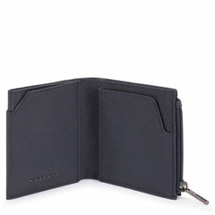 Piquadro Portafoglio Compatto Super Sottile Blu Notte PU5114W103R/BLU