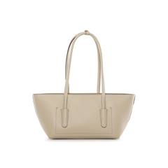 Coccinelle Beat Double Borsa in Pelle Sandshell