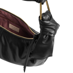 Coccinelle Furoshiki Borsa in Pelle Nero