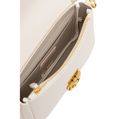Coccinelle C-Me Lock Borsa a Spalla in Pelle Pearl