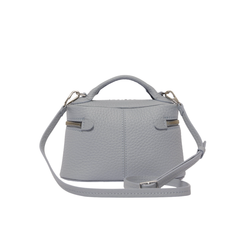 Orciani Mini Joy Soft Borsa in Pelle Martellata Polvere