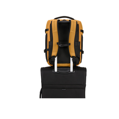 Samsonite 2FIT Underseat Backpack 2-in-1 Zaino Porta Notebook Giallo Senape