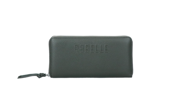 REBELLE 2WRE15W3LE0444A690 BASIC BIG ZIP AROUND DOLLARO OLIVE