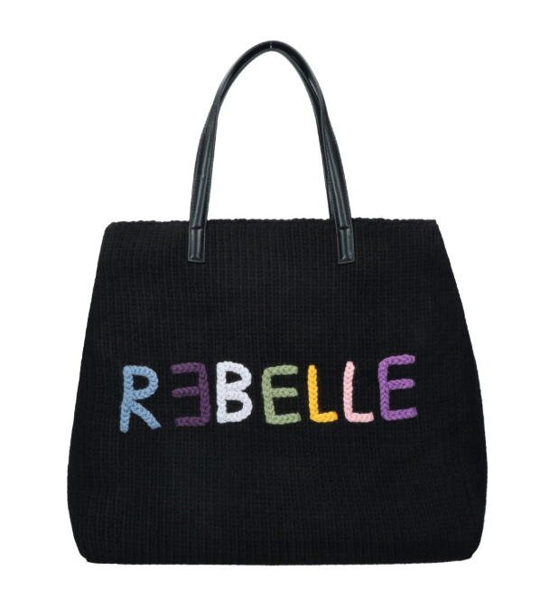 REBELLE 1WR242W3TX0168B375 DOLLY SHOPPING M WARM BLACK/MULTICOLOR