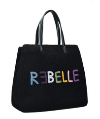 REBELLE 1WR242W3TX0168B375 DOLLY SHOPPING M WARM BLACK/MULTICOLOR