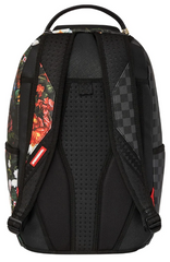 ZAINO SPRAYGROUND SPLIT PINK FLORAL CHECK DLXSV