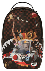 ZAINO SPRAYGROUND MADAGASCAR CHECKER SMASH DLXSV