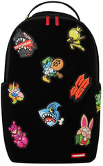ZAINO SPRAYGROUND ALL VELCRO SHARK GANG DLX-SPECIAL