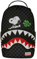 ZAINO SPRAYGROUND SNOOPY TOP SHARK MONEY DLXSV