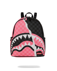 ZAINO SPRAYGROUND PINK AND BLACK TEAR SIP SAVAGE