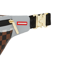 MARSUPIO SPRAYGROUND CREAM BROWN TEAR CHECK SAVVY