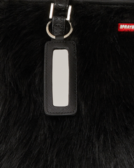 BORSA SPRAYGROUND FUR CRAY BLACK TOTE