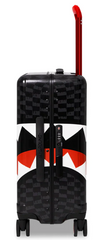 TROLLEY SPRAYGROUND DRIP CHECK SHARK RIGIDO 55x34x22 CM