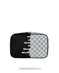 POCHETTE SPRAYGROUND CREAM CHECK SIDE DRIP TOILETRY BRICK