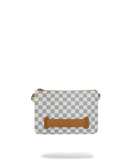 POCHETTE SPRAYGROUND GRAFF EMBOSSED CREAM CHECK CROSSOVER